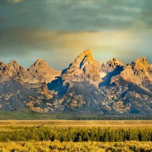 Morning Sun on Grand Teton 2