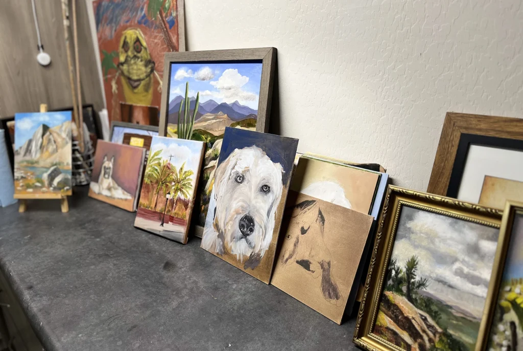 Pamela's Studio Table