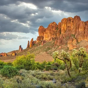 Superstition Mountain Sunset
